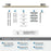 Esquire Zinc & Stainless Steel Polished Nickel / Golden Champagne Towel Bar 5