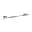 Esquire Zinc & Stainless Steel Polished Nickel / Golden Champagne Towel Bar 1