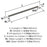 Esquire Zinc & Stainless Steel Polished Nickel / Gunmetal Appliance Pull 5