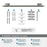 Esquire Zinc & Stainless Steel Polished Nickel / Gunmetal Towel Bar 5