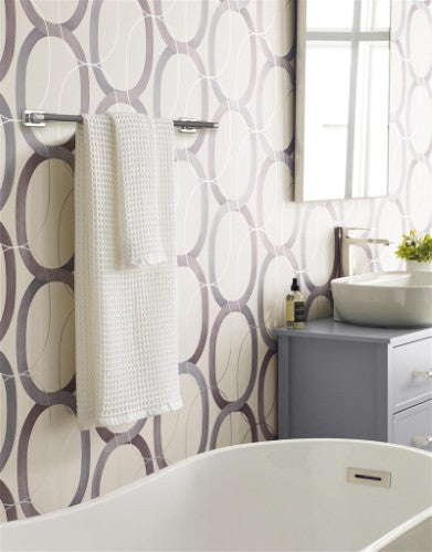 Esquire Zinc & Stainless Steel Polished Nickel / Gunmetal Towel Bar 7
