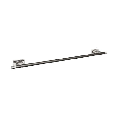 Esquire Zinc & Stainless Steel Polished Nickel / Gunmetal Towel Bar 2