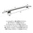 Esquire Zinc & Stainless Steel Polished Nickel / Gunmetal Towel Bar 4