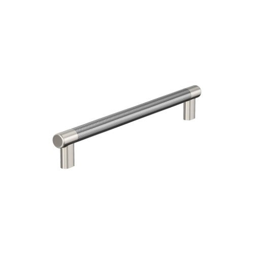 Esquire Zinc & Stainless Steel Polished Nickel / Stainless Steel Appliance Pull 1