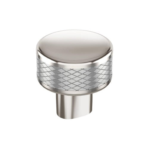 Esquire Zinc Polished Nickel / Stainless Steel Cabinet Knob 1