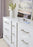 Esquire Zinc & Stainless Steel Polished Nickel / Stainless Steel Cabinet Pull 13