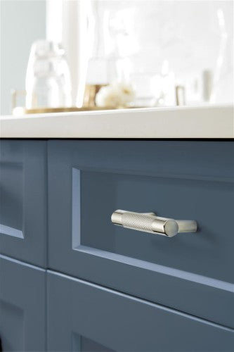 Esquire Zinc & Stainless Steel Polished Nickel / Stainless Steel Cabinet Pull 9