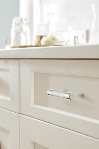 Esquire Zinc & Stainless Steel Polished Nickel / Stainless Steel Cabinet Pull 12