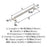 Esquire Zinc & Stainless Steel Polished Nickel / Stainless Steel Cabinet Pull 5