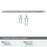 Esquire Zinc & Stainless Steel Polished Nickel / Stainless Steel Cabinet Pull 21