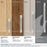 Esquire Zinc  Polished Nickel / Stainless Steel Cabinet Pull 5