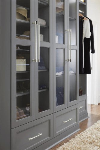 Esquire Zinc & Stainless Steel Polished Nickel / Stainless Steel Cabinet Pull 7