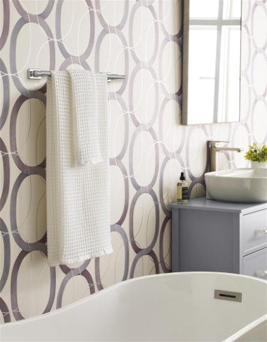 Esquire Zinc & Stainless Steel Polished Nickel / Stainless Steel Towel Bar 6