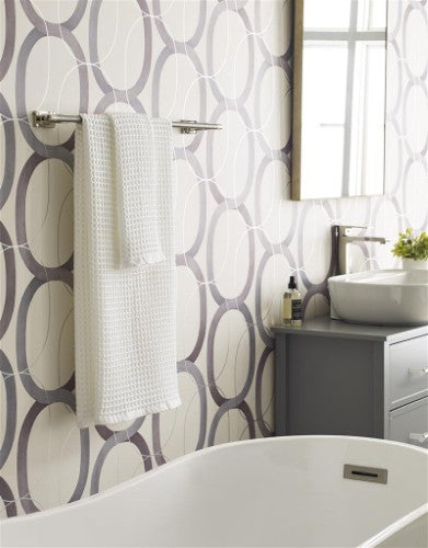 Esquire Zinc & Stainless Steel Polished Nickel / Stainless Steel Towel Bar 9
