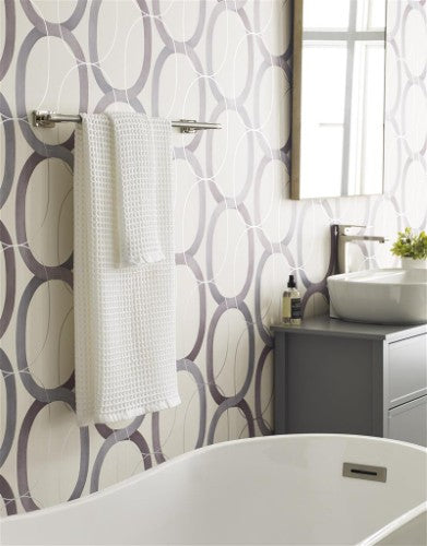 Esquire Zinc & Stainless Steel Polished Nickel / Stainless Steel Towel Bar 7
