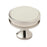 Oberon Zinc & Acrylic Polished Nickel / Frosted Acrylic Cabinet Knob 1