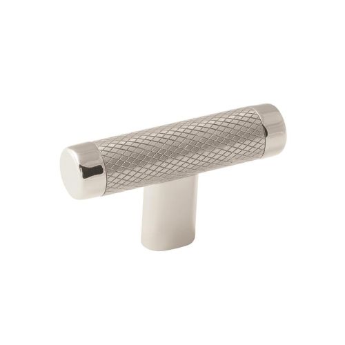 Esquire Zinc & Stainless Steel Polished Nickel / Stainless Steel Cabinet Knob 1