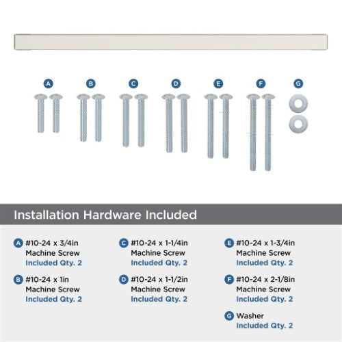 Monument Zinc Polished Nickel Appliance Pull 5