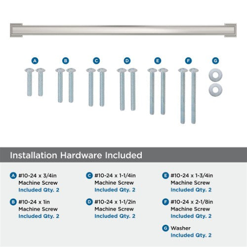 Appoint Zinc Polished Nickel Appliance Pull 6