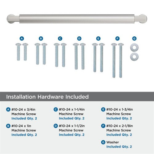 Ballard Zinc Polished Nickel Appliance Pull 5