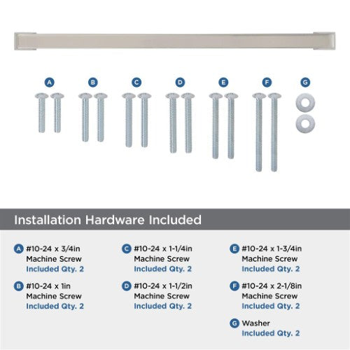 Blackrock Zinc Polished Nickel Appliance Pull 5