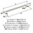 Bronx Zinc & Stainless Steel Polished Nickel Appliance Pull 4