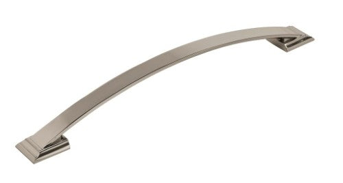 Candler Zinc Polished Nickel Cabinet Pull 34