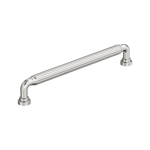 Cowrie Zinc Polished Nickel Appliance Pull 1
