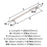 Cyprus Zinc Polished Nickel Appliance Pull 4