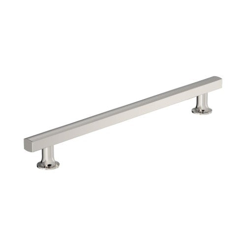 Everett Zinc Polished Nickel Appliance Pull 1