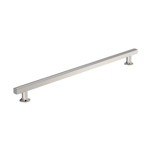 Everett Zinc Polished Nickel Appliance Pull 2