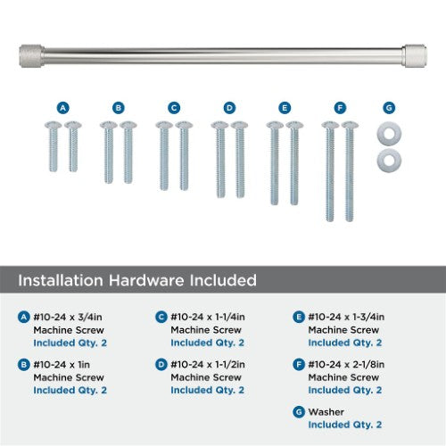 Faraday Zinc Polished Nickel Appliance Pull 6