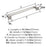 Lintel Zinc Polished Nickel Appliance Pull 3