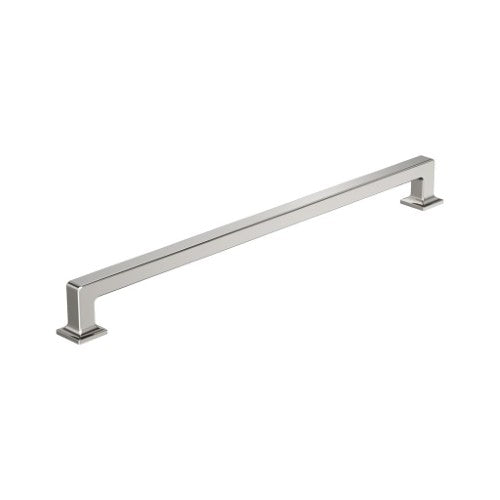 Lintel Zinc Polished Nickel Appliance Pull 2