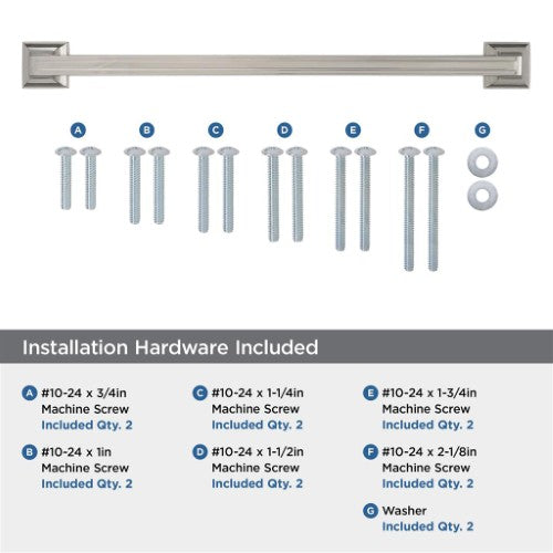 Mulholland Zinc Polished Nickel Appliance Pull 5