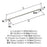 Radius Stainless Steel Polished Nickel Appliance Pull 6