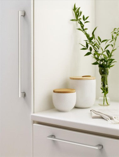 Riva Zinc Polished Nickel Appliance Pull 6
