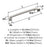Surpass Zinc Polished Nickel Appliance Pull 3