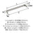 Townsend Zinc Polished Nickel Appliance Pull 3