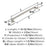 Westerly Zinc Polished Nickel Appliance Pull 3