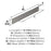Ladera Zinc Polished Nickel Cabinet Backplate 11