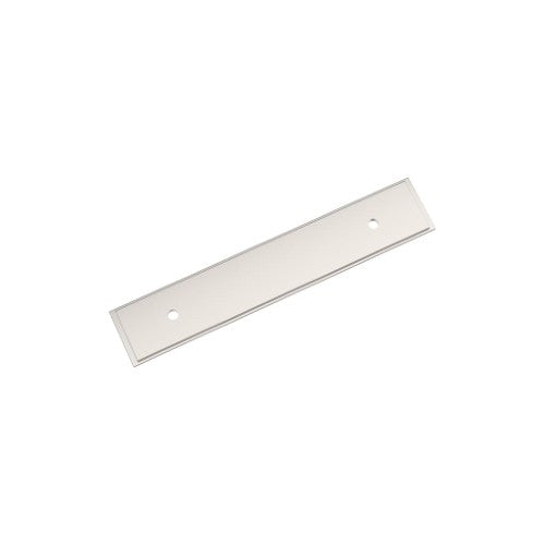 Maymont Zinc Polished Nickel Cabinet Backplate 5