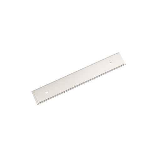Maymont Zinc Polished Nickel Cabinet Backplate 6