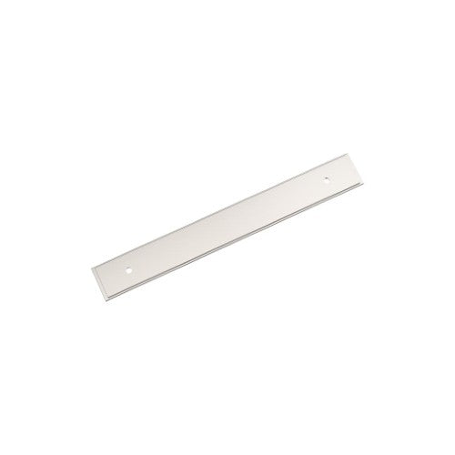 Maymont Zinc Polished Nickel Cabinet Backplate 7