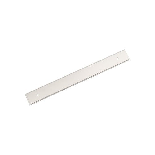 Maymont Zinc Polished Nickel Cabinet Backplate 8