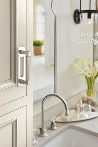 Medora Zinc Polished Nickel Cabinet Backplate 32