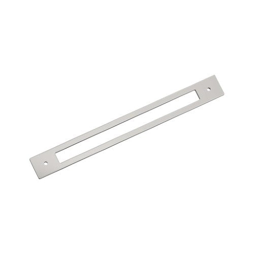 Medora Zinc Polished Nickel Cabinet Backplate 2