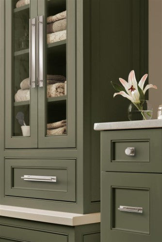 Thoreau Zinc Polished Nickel Cabinet Backplate 22