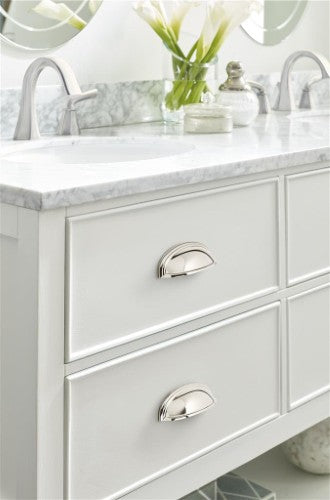 Ashby Zinc Polished Nickel Cabinet Pull 4