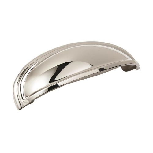 Ashby Zinc Polished Nickel Cabinet Pull 1